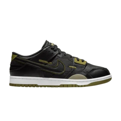 NIKE NIKE DUNK LOW SCRAP 'BLACK OLIVE' DM0128-001
