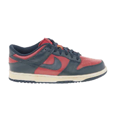 NIKE NIKE DUNK LOW VINTAGE 'VARSITY RED BLUE'