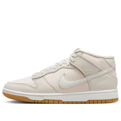 NIKE Nike Dunk Mid 'Canvas Light Orewood Brown Gum'
