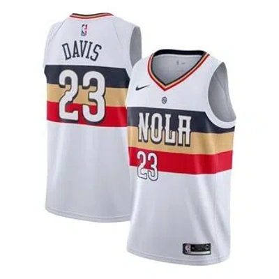 NIKE Nike Earned Edition NBA ANTHONY Davis City Edition Swingman Jersey White