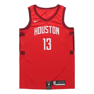 NIKE Nike Earned Edition NBA limited Sports Basketball Jersey SW Fan Edition Rockets 13 Red