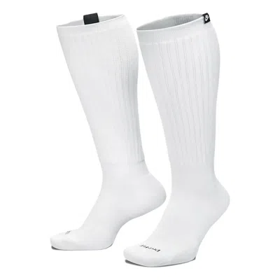 NIKE Nike Eevryday Plus Comfortable mid-calf sports socks 'White'