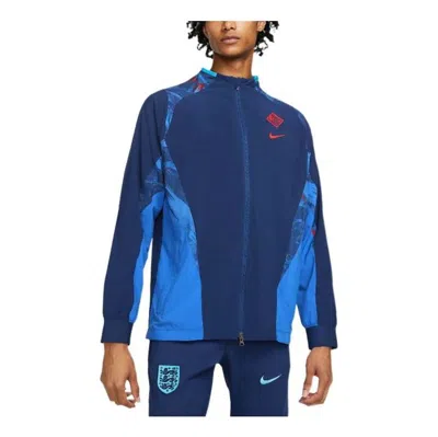 NIKE Nike England AWF Dri-FIT Woven Soccer Jacket 'Blue'