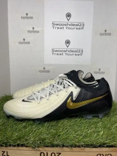NIKE EXPRESS ? NIKE PHANTOM GX 2 ELITE FG MAD READY WHITE BLACK GOLD MEN'S 11