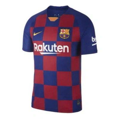 NIKE Nike FC Barcelona 19/20 Home Jersey 'Red Blue'