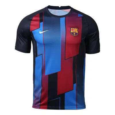 NIKE Nike FC Barcelona 21-22 Pre-Match Jersey 'Navy Blue'