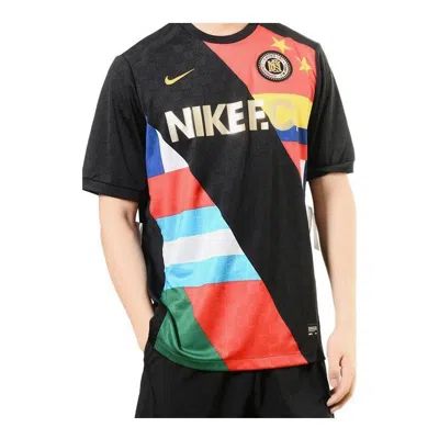 NIKE Nike FC Flag T-Shirts 'Black'