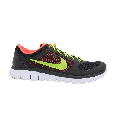 NIKE NIKE FLEX 2015 RN GS 'BLACK VOLT LAVA'