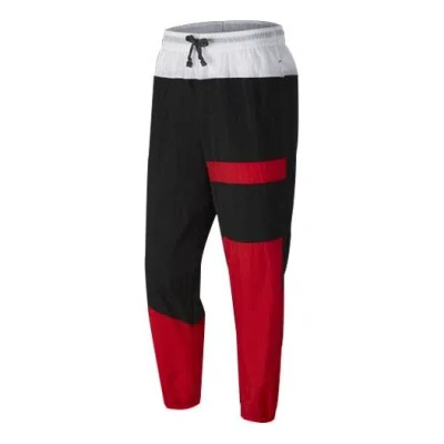 NIKE Nike Flight AS Men's NK Flight Pant Stitching Basketbal lSports Long Pants Black/Red