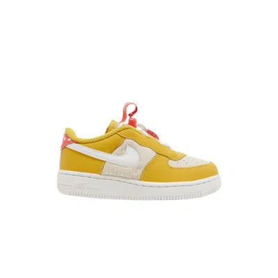 NIKE NIKE FORCE 1 TOGGLE SE TD 'YELLOW OCHRE PEARL WHITE' | INFANT SIZE 8
