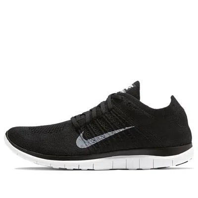 NIKE Nike Free 4.0 Flyknit 'Black White Grey'