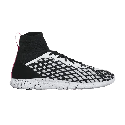 NIKE FREE HYPERVENOM 3 FC FLYKNIT 'BLACK WHITE'