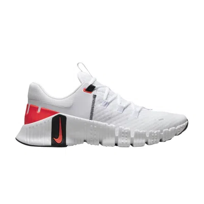 NIKE FREE METCON 5 'WHITE BRIGHT CRIMSON'