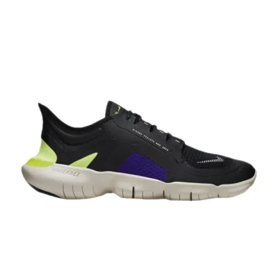 NIKE FREE RN 5.0 SHIELD 'BLACK VOLTAGE PURPLE'