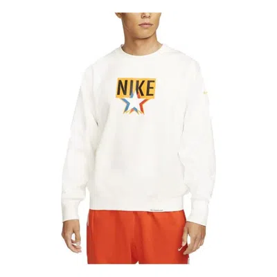 NIKE Nike front logo sweatshirt 'Beige'