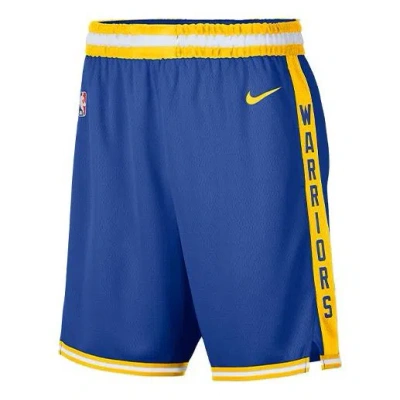 NIKE Nike Golden State Warriors Breathable Sports Shorts Blue