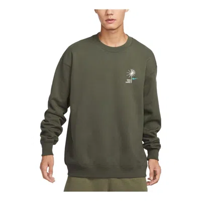 NIKE Nike Grow Your Energy Small Logo Crewneck 'Army Green'