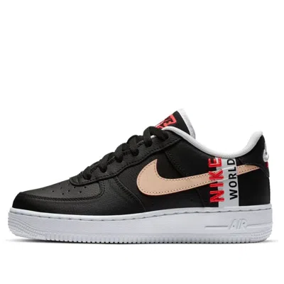 NIKE (GS) Nike Air Force 1 LV8 1 'Worldwide Pack - Black Crimson'