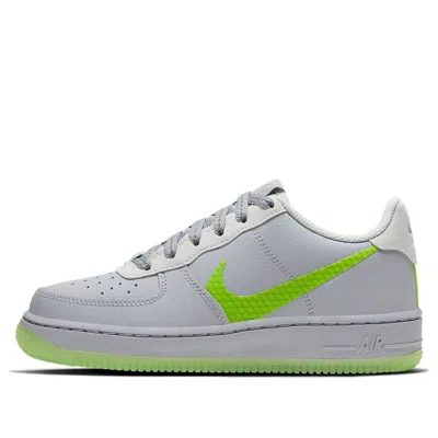 NIKE (GS) Nike Air Force 1 LV8 3 'Wolf Grey Ghost Green'