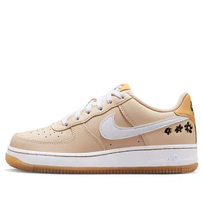 NIKE (GS) Nike Air Force 1 SE 'Yellow Gum Floral'