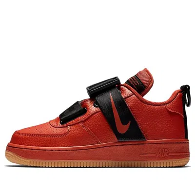 NIKE (GS) Nike Air Force 1 Utility 'Dune Red'