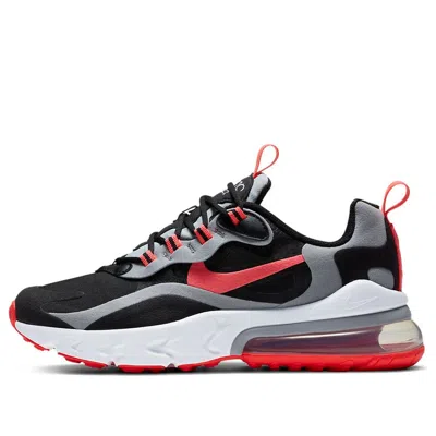 NIKE (GS) Nike Air Max 270 React 'Black Red Grey'