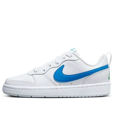 NIKE (GS) Nike Court Borough Low 2 'White Blue Green'