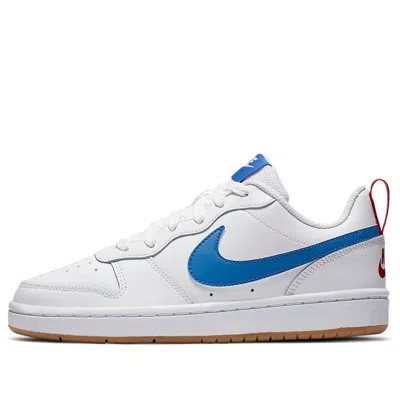 NIKE (GS) Nike Court Borough Low 2 'White Blue Red'