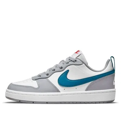 NIKE (GS) Nike Court Borough Low 2 'White Light Smoke Grey Marina'