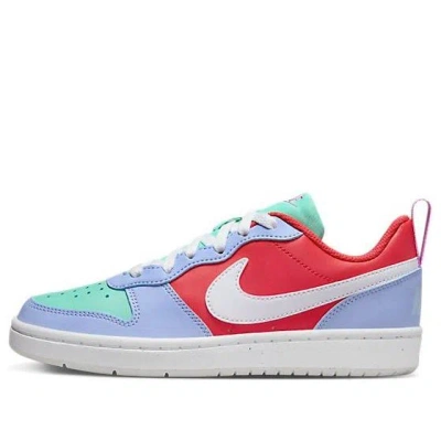 NIKE (GS) Nike Court Borough Low Recraft 'Cobalt Bliss Track Red'