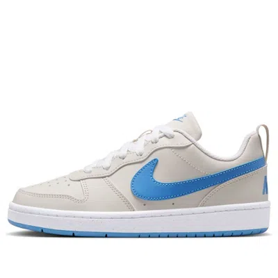 NIKE (GS) Nike Court Borough Low Recraft 'Light Allwood Brown Blue Beyond'