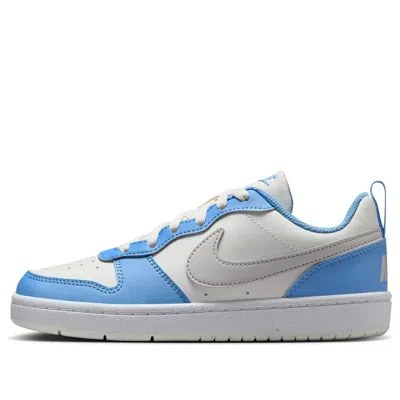 NIKE (GS) Nike Court Borough Low Recraft 'White University Blue'