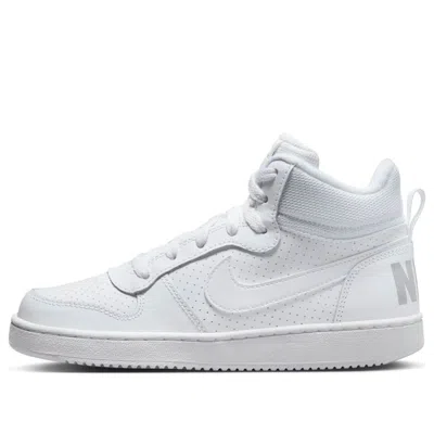 NIKE (GS) Nike Court Borough Mid 'Summit White Grey'