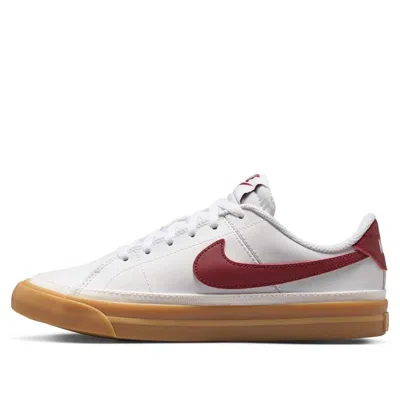 NIKE (GS) Nike Court Legacy 'White Red Gum'