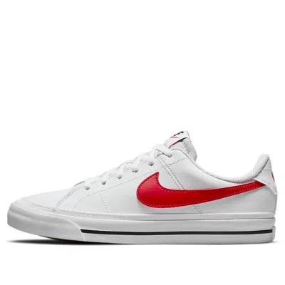 NIKE (GS) Nike Court Legacy 'White University Red'