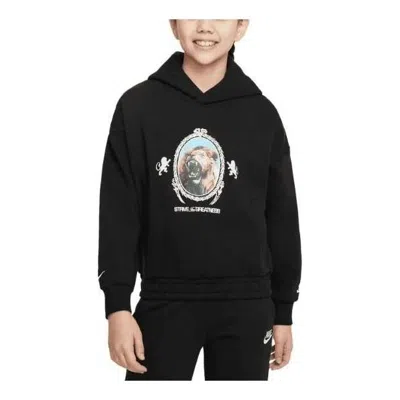 NIKE (GS) Nike LeBron Basketball Pullover Hoodie 'Black'