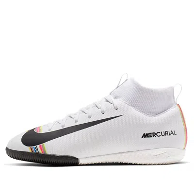 NIKE (GS) Nike Mercurial Superfly 6 Academy 'White Black Multicolor'