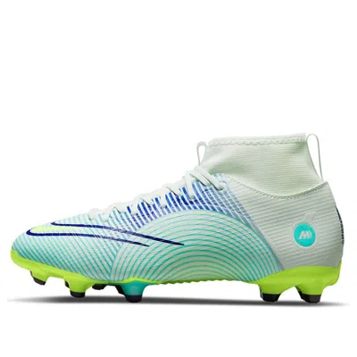 NIKE (GS) Nike Mercurial Superfly 8 Academy MG 'Dream Speed - Barely Green Electro Purple'