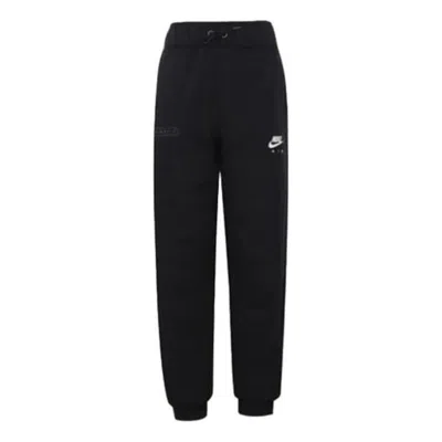NIKE (GS) Nike Reflective Logo Printing Bundle Feet Sports Pants/Trousers/Joggers Boy Black