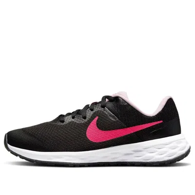 NIKE (GS) Nike Revolution 6 'Black Pink'
