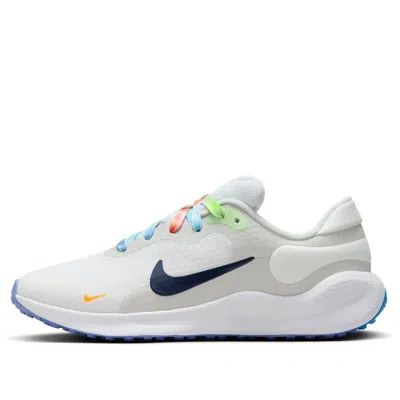 NIKE (GS) Nike Revolution 7 Next Nature SE 'White Dust Green Navy'