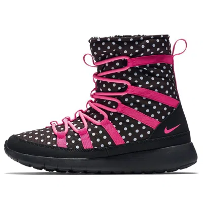 NIKE (GS) Nike Roshe One Hi 'Black Pink'