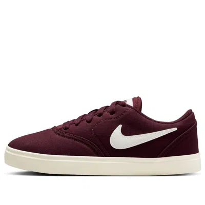 NIKE (GS) Nike SB Check Canvas 'Burgundy Crush'