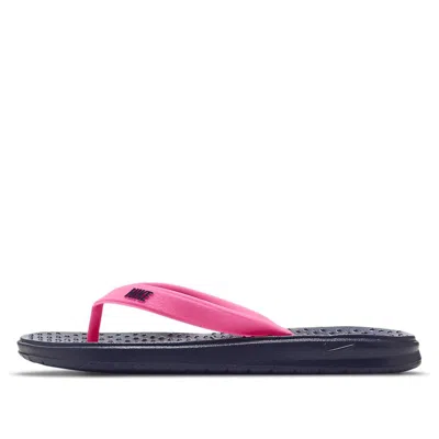 NIKE (GS) Nike Solay Casual Flip-Flops Kid 'Black Purple'