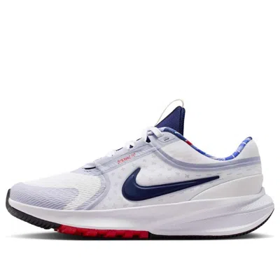 NIKE (GS) Nike Star Runner 5 'White Midnight Navy Fire Red'