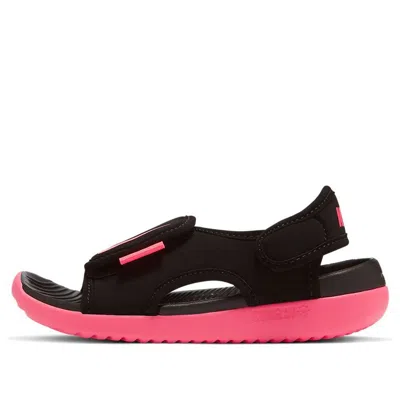 NIKE (GS) Nike Sunray Adjust 5 V2 'Black Racer Pink'