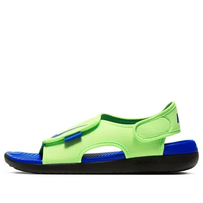 NIKE (GS) Nike Sunray Adjust 5 V2 'Ghost Green Hyper Blue'