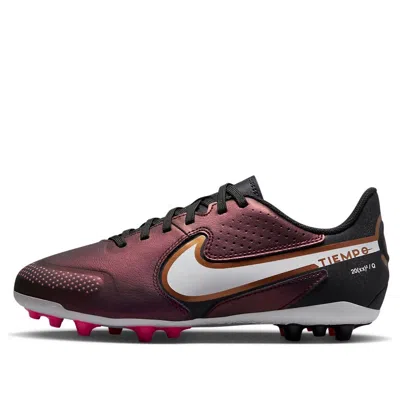 NIKE (GS) Nike Tiempo Legend 9 Academy MG Cleats 'Burgundy White'