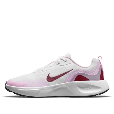 NIKE (GS) Nike Wearallday 'White Dark Beetroot'