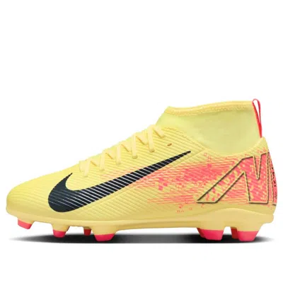 NIKE (GS) Nike x Kylian Mbappe Mercurial Superfly 10 Club FG MG 'Light Laser Orange'